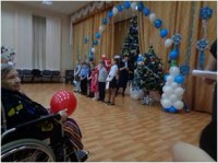 С концертом в Геронтологическом центре