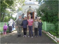 Поездка в Юговской военно-патриотический клуб им. Святого Ильи Муромца (рубрика "наше лето")